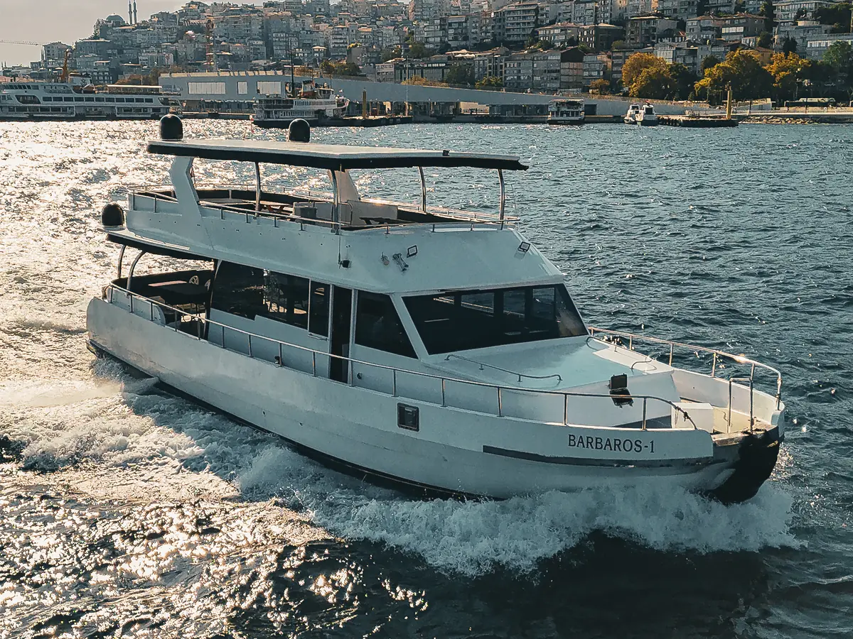 Barbaros-1 — İstanbul Boğazı tekne kiralama